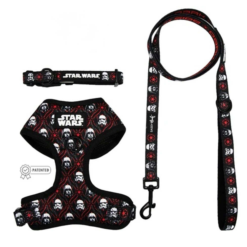 Star Wars sassy woof  Harness collar and Leash Set